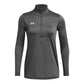 Under Armour Women's Team Tech Half-Zip Pullover - Castlerock/White