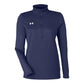 Under Armour Women's Team Tech Half-Zip Pullover - Midnight Navy/White