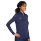 Under Armour Women's Team Tech Half-Zip Pullover - Midnight Navy/White