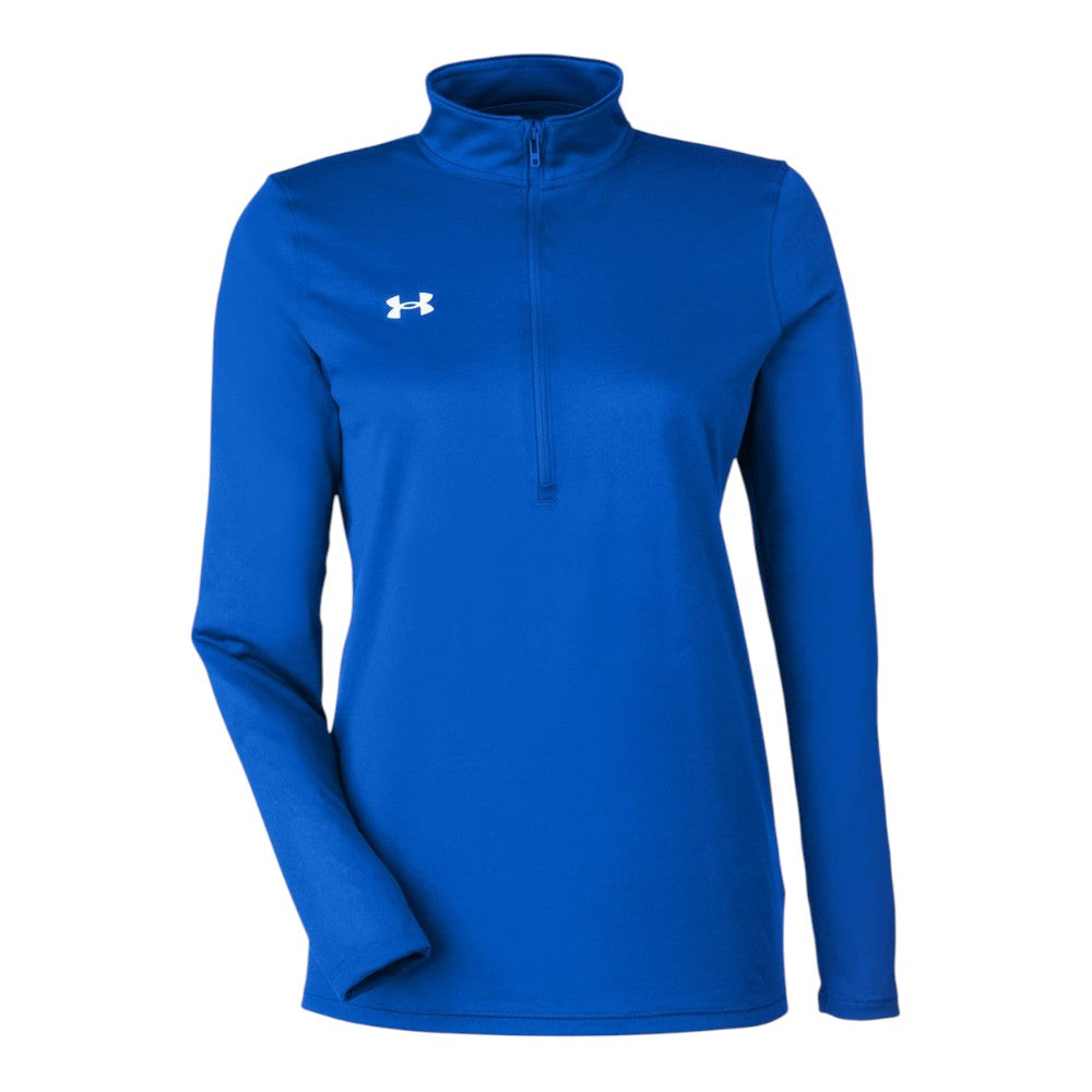 Under Armour Women's Team Tech Half-Zip Pullover - Royal/White