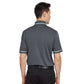 Under Armour Men's Tipped Teams Performance Polo - CS Grey Light Heather/White