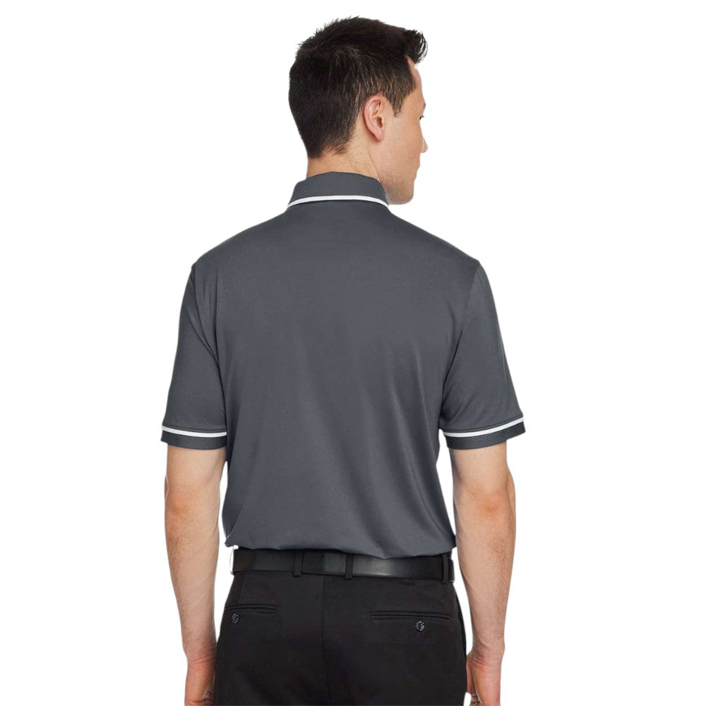 Under Armour Men's Tipped Teams Performance Polo - CS Grey Light Heather/White
