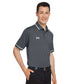 Under Armour Men's Tipped Teams Performance Polo - CS Grey Light Heather/White