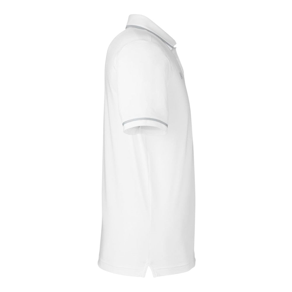 Under Armour Men's Tipped Teams Performance Polo - White/Mod Grey