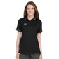 Under Armour Women's Tipped Teams Performance Polo - Black/White