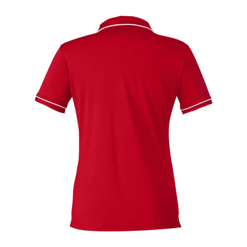 Under Armour Women's Tipped Teams Performance Polo - Red/White