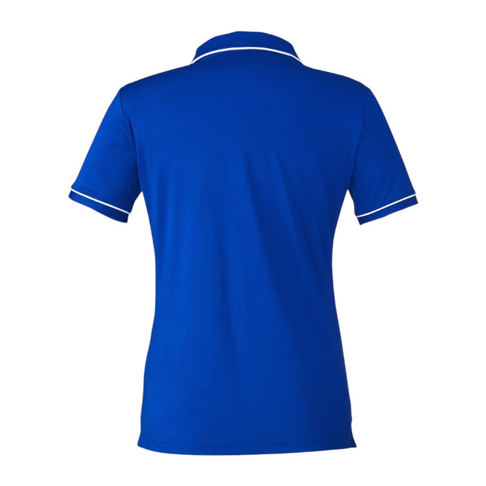 Under Armour Women's Tipped Teams Performance Polo - Royal/White