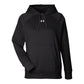 Under Armour Women's Rival Fleece Hooded Sweatshirt - Black/White