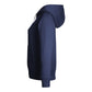 Under Armour Women's Rival Fleece Hooded Sweatshirt - Midnight Navy/White
