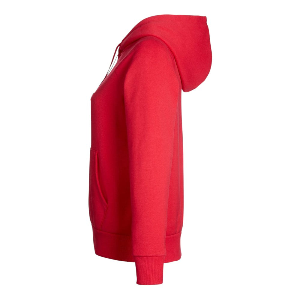 Under Armour Women's Rival Fleece Hooded Sweatshirt - Red/White