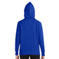 Under Armour Women's Rival Fleece Hooded Sweatshirt - Royal/White
