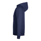 Under Armour Men's Rival Fleece Hooded Sweatshirt - Midnight Navy/White
