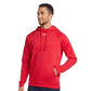 Under Armour Men's Rival Fleece Hooded Sweatshirt - Red/White