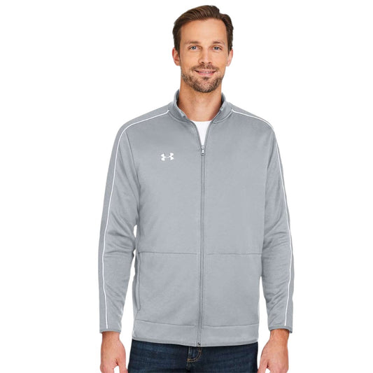 Under Armour Men's Command Full-Zip 2.0 Jacket - Mod Grey/White