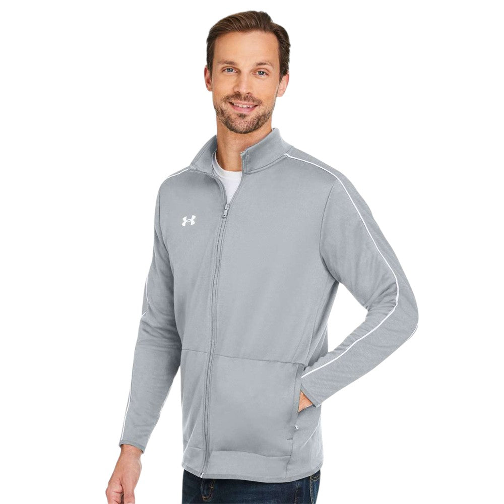 Under Armour Men's Command Full-Zip 2.0 Jacket - Mod Grey/White
