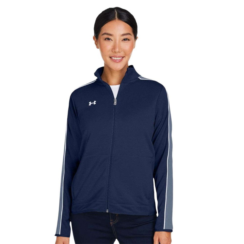 Under Armour Women's Command Full-Zip 2.0 Jacket - Midnight Navy/White