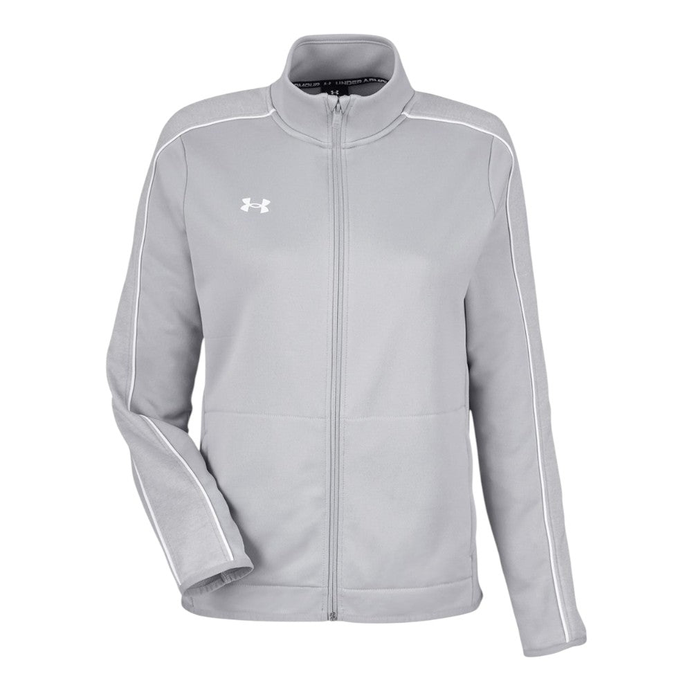 Under Armour Women's Command Full-Zip 2.0 Jacket - Mod Grey/White