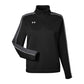 Under Armour Women's Command 2.0 Quarter-Zip Pullover - Black/White