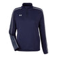 Under Armour Women's Command 2.0 Quarter-Zip Pullover - Midnight Navy/White