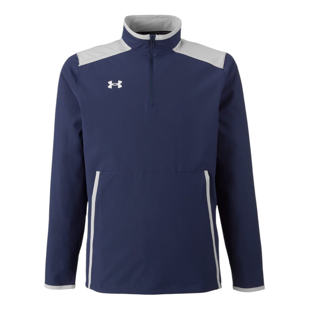 Under Armour Men's Motivate 3.0 Quarter-Zip Pullover - Midnight Navy/White