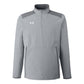 Under Armour Men's Motivate 3.0 Quarter-Zip Pullover - Mod Grey/White