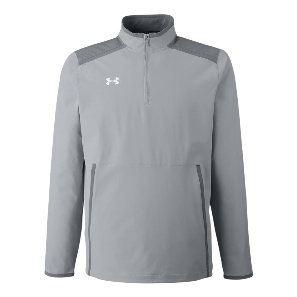 Under Armour Men's Motivate 3.0 Quarter-Zip Pullover - Mod Grey/White