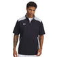 Under Armour Men's Motivate 3.0 Short Sleeve Half-Zip - Black/Mod Grey/White