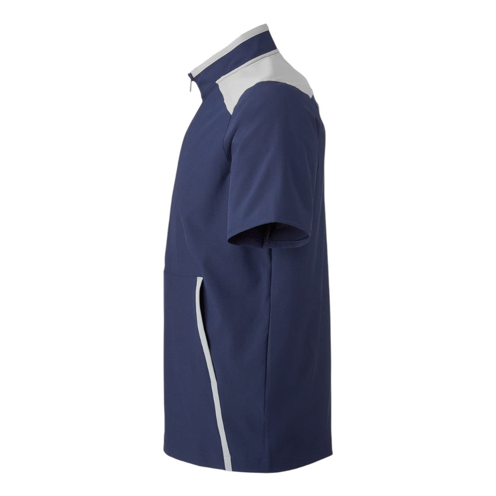 Under Armour Men's Motivate 3.0 Short Sleeve Half-Zip - Midnight Navy/White