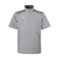 Under Armour Men's Motivate 3.0 Short Sleeve Half-Zip - Mod Grey/White