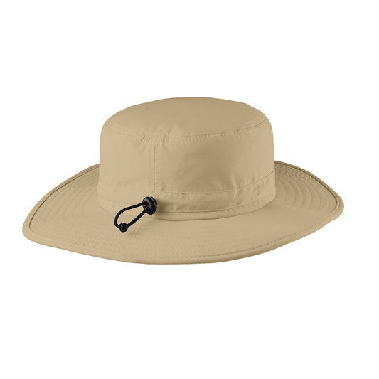 Port Authority® Outdoor Wide-Brim Hat - Coffee Cream