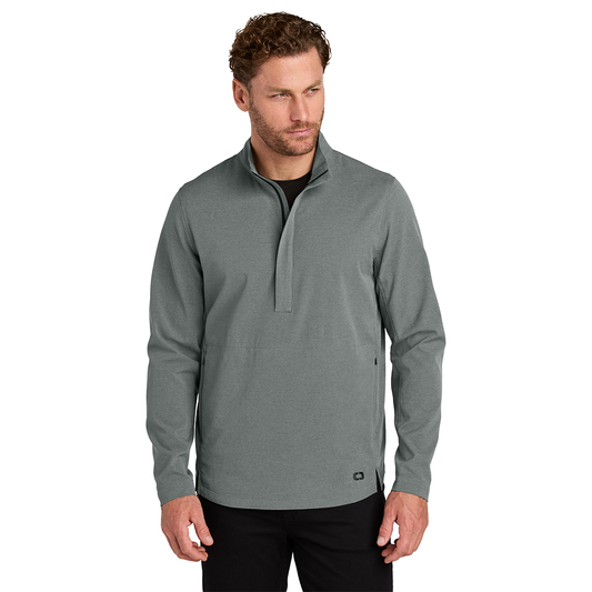OGIO® Aspect 12-Zip Pullover - Rogue Grey