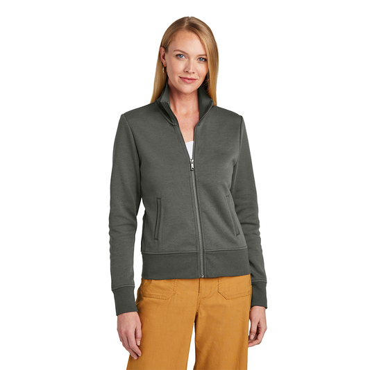 Brooks Brothers® Women’s Double-Knit Full-Zip - Windsor Grey