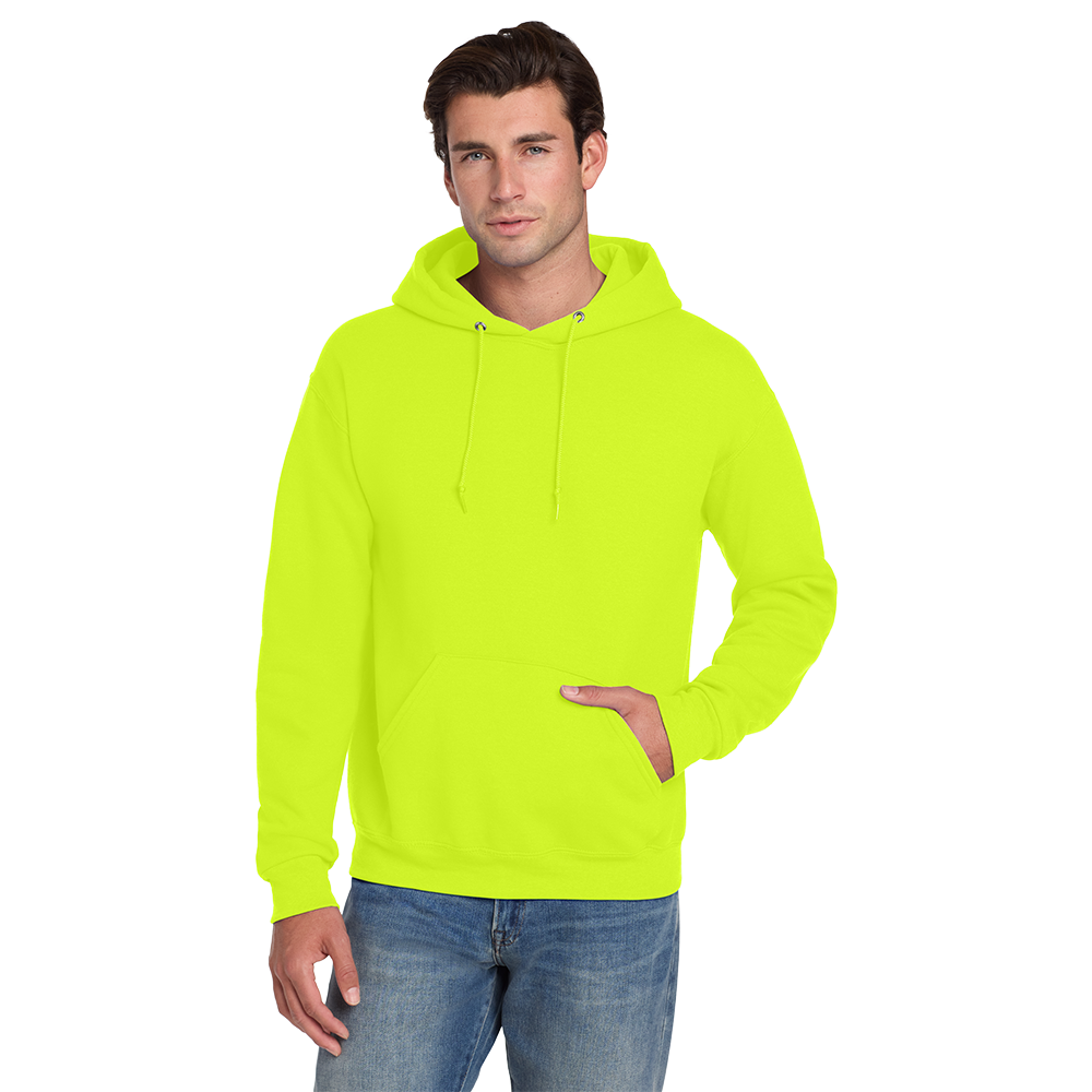 Jerzees® Super Sweats® NuBlend® - Pullover Hooded Sweatshirt -Safety Green