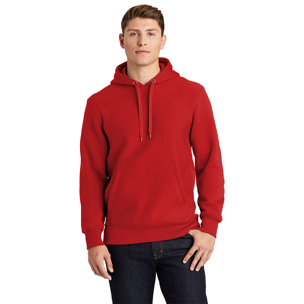 Sport-Tek® Super Heavyweight Pullover Hooded Sweatshirt - Red