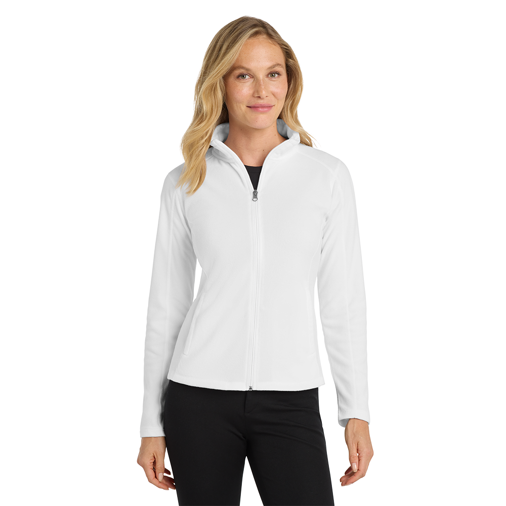 Port Authority® Women's Microfleece Jacket - White