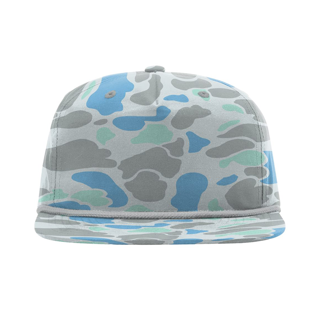 Richardson - Printed Umpqua Cap - 256P - Saltwater Duck Camo/ Charcoal