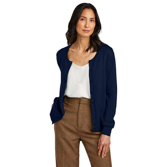 Brooks Brothers® Women’s Washable Merino Cardigan Sweater - Navy Blazer