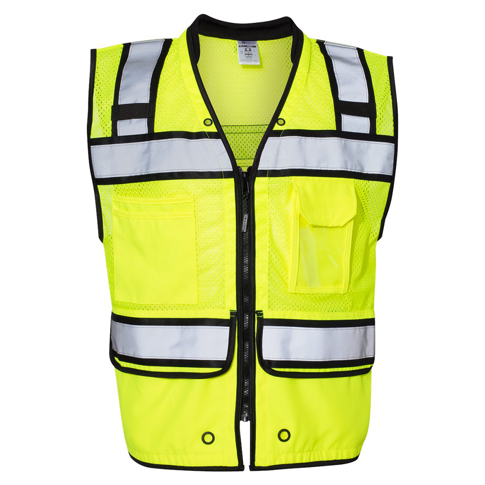 Kishigo - Performance Surveyors Vest - S5004- 5005 - Lime
