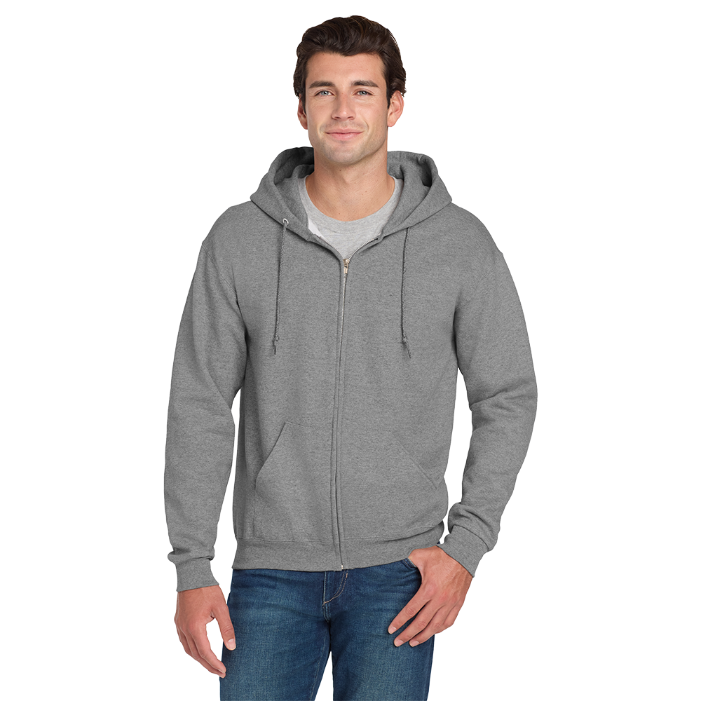 Jerzees® Super Sweats® NuBlend® - Full-Zip Hooded Sweatshirt - Oxford