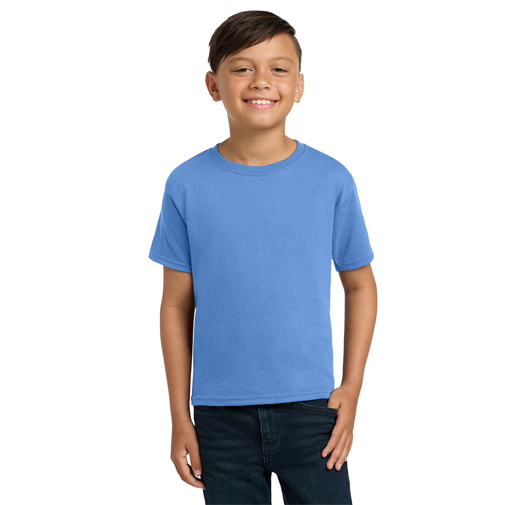 Jerzees® - Youth Dri-Power® 50/50 Cotton/Poly T-Shirt - Columbia Blue