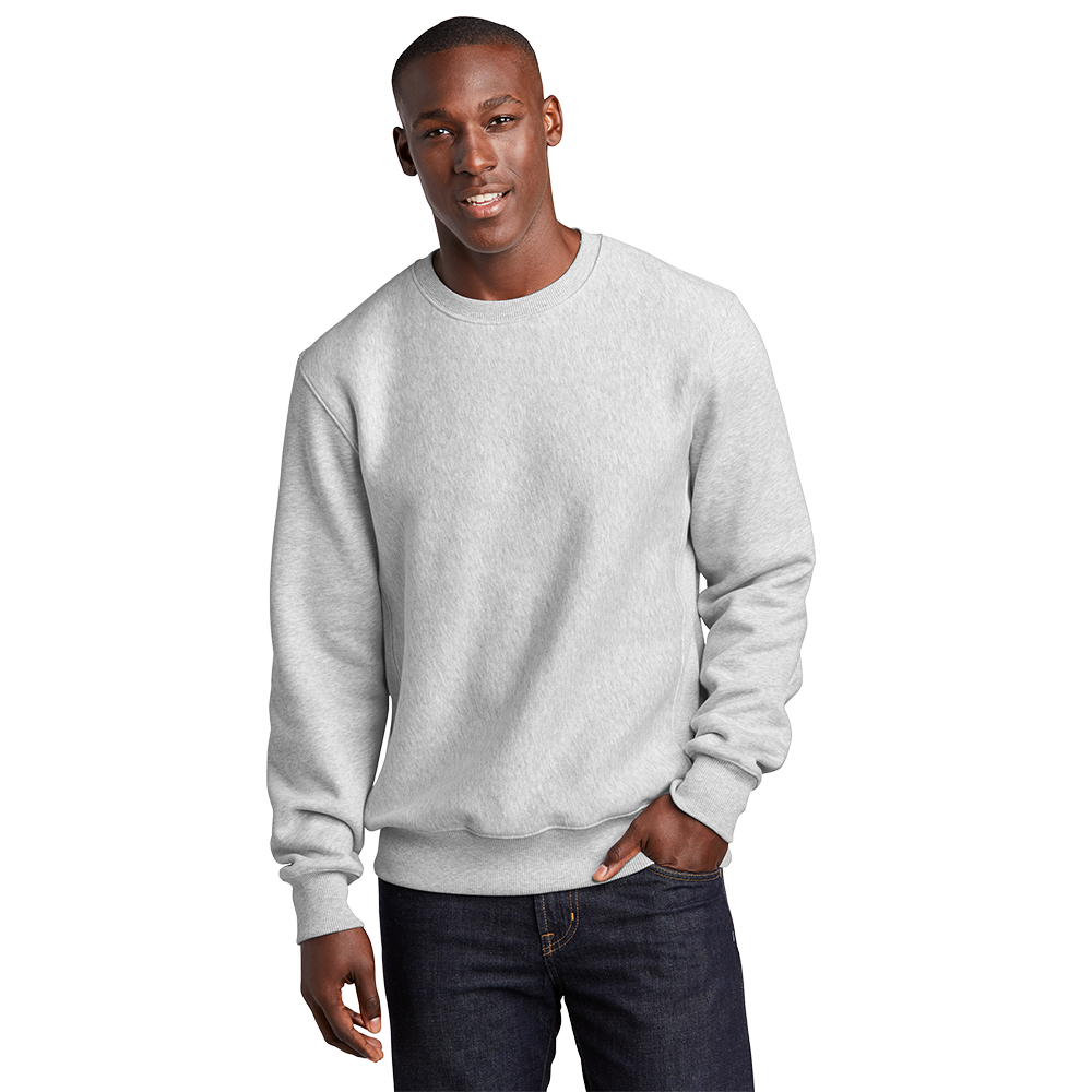 Sport-Tek® Super Heavyweight Crewneck Sweatshirt - Athletic Heather