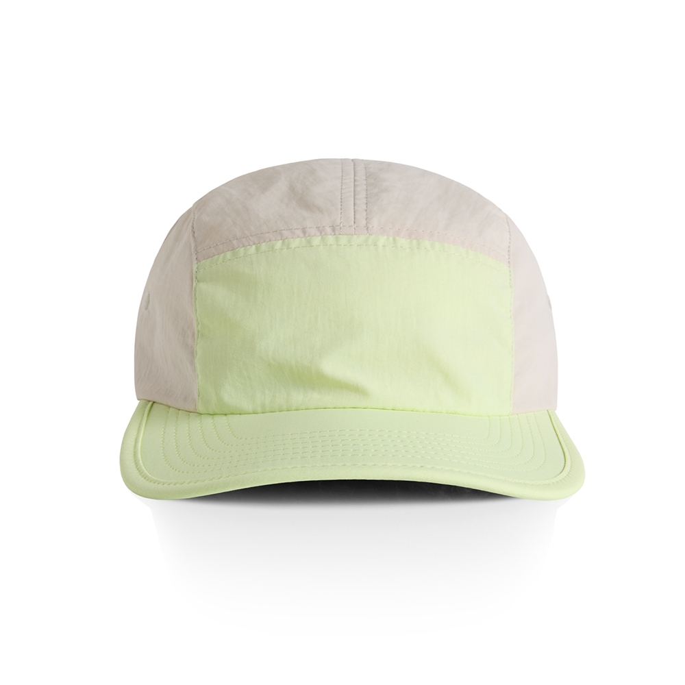 Two-Tone Five Panel - Lime/Bone