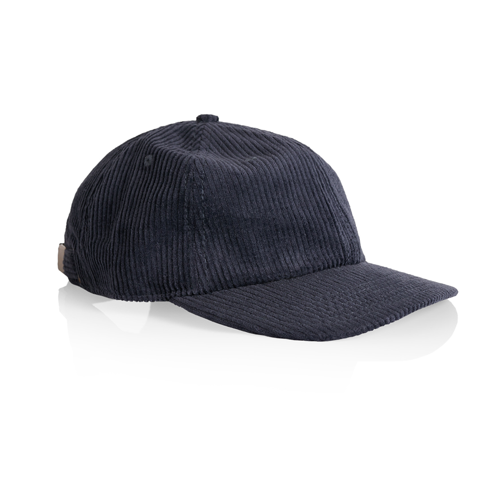 Elegant Corduroy Cap - Petrol Blue