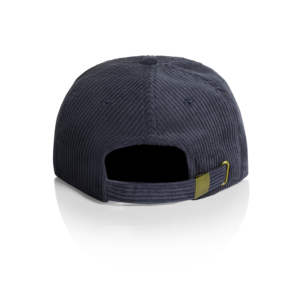 Elegant Corduroy Cap - Petrol Blue