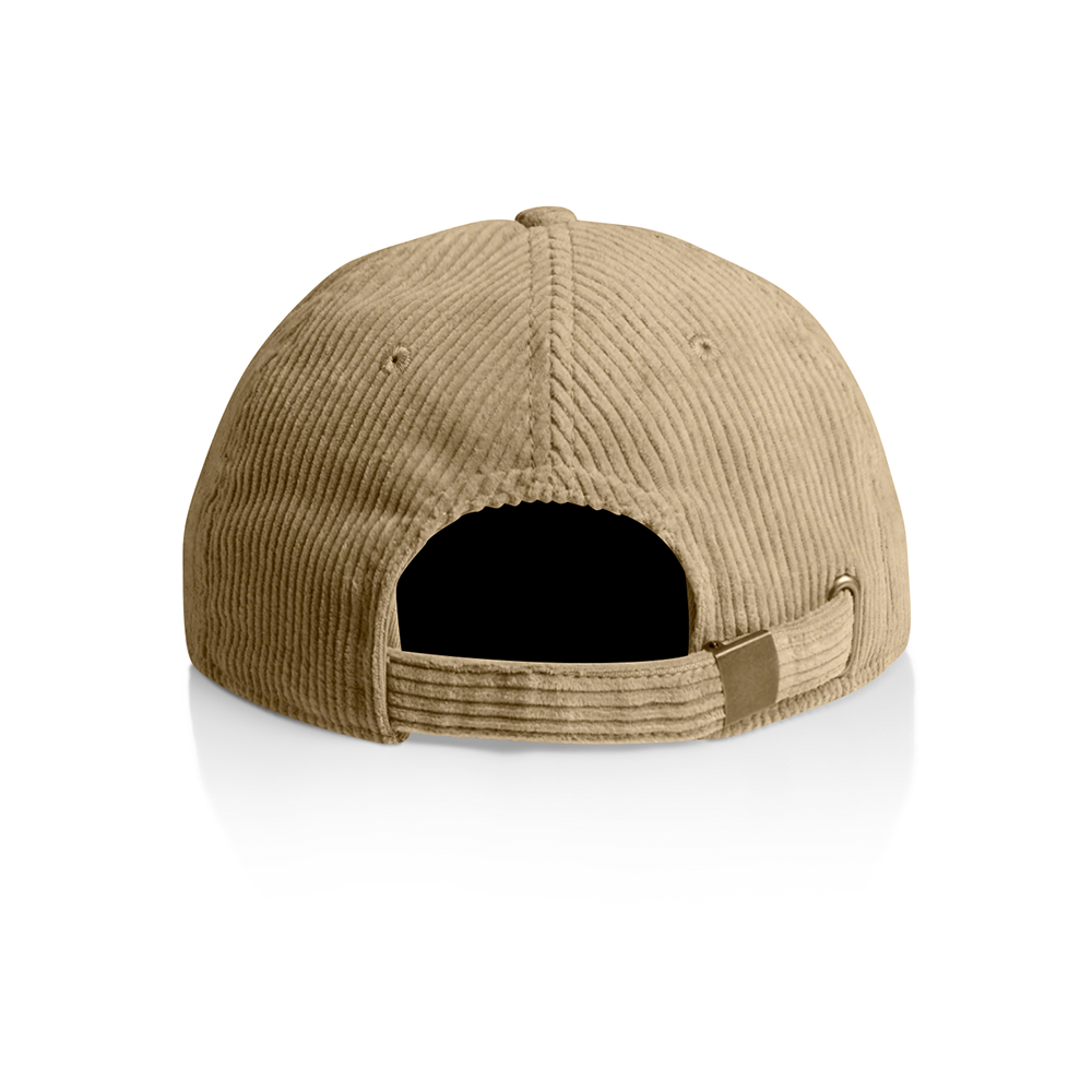 Elegant Corduroy Cap - Khaki