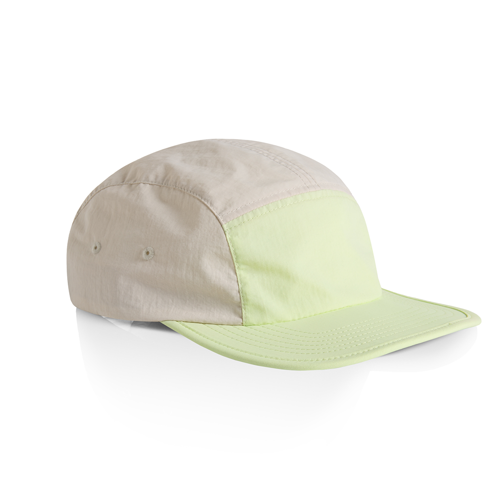 Two-Tone Five Panel - Lime/Bone