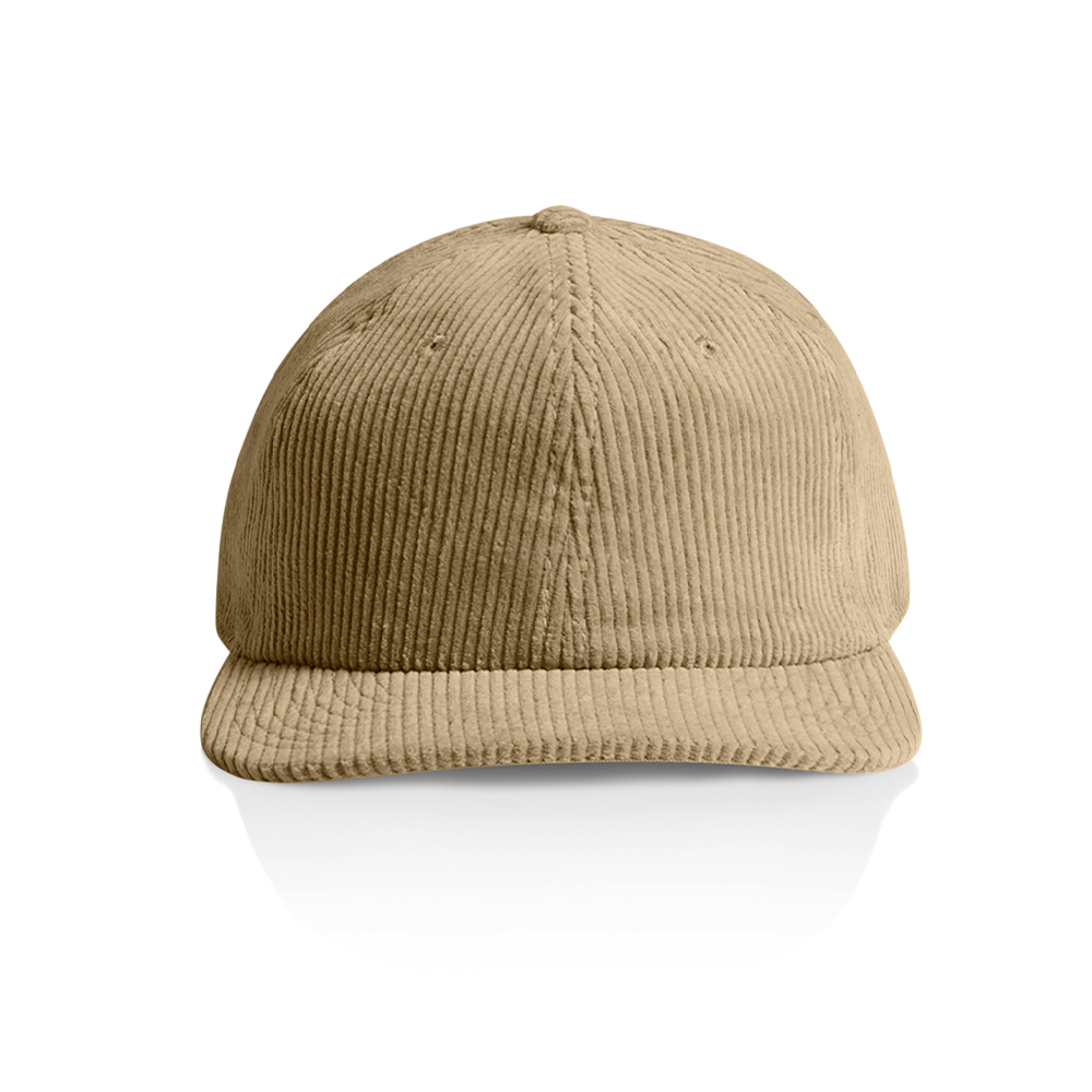 Elegant Corduroy Cap - Khaki