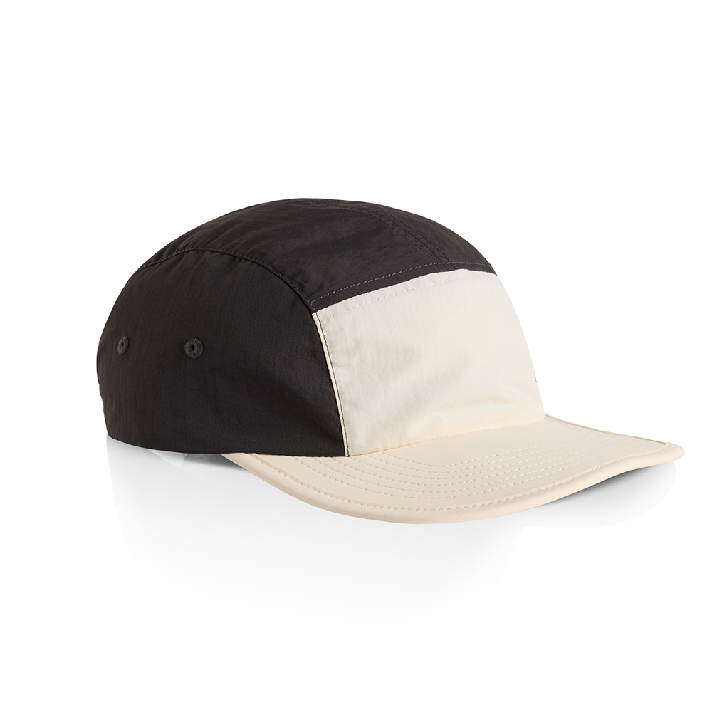 Two-Tone Five Panel - Ecru/Coal