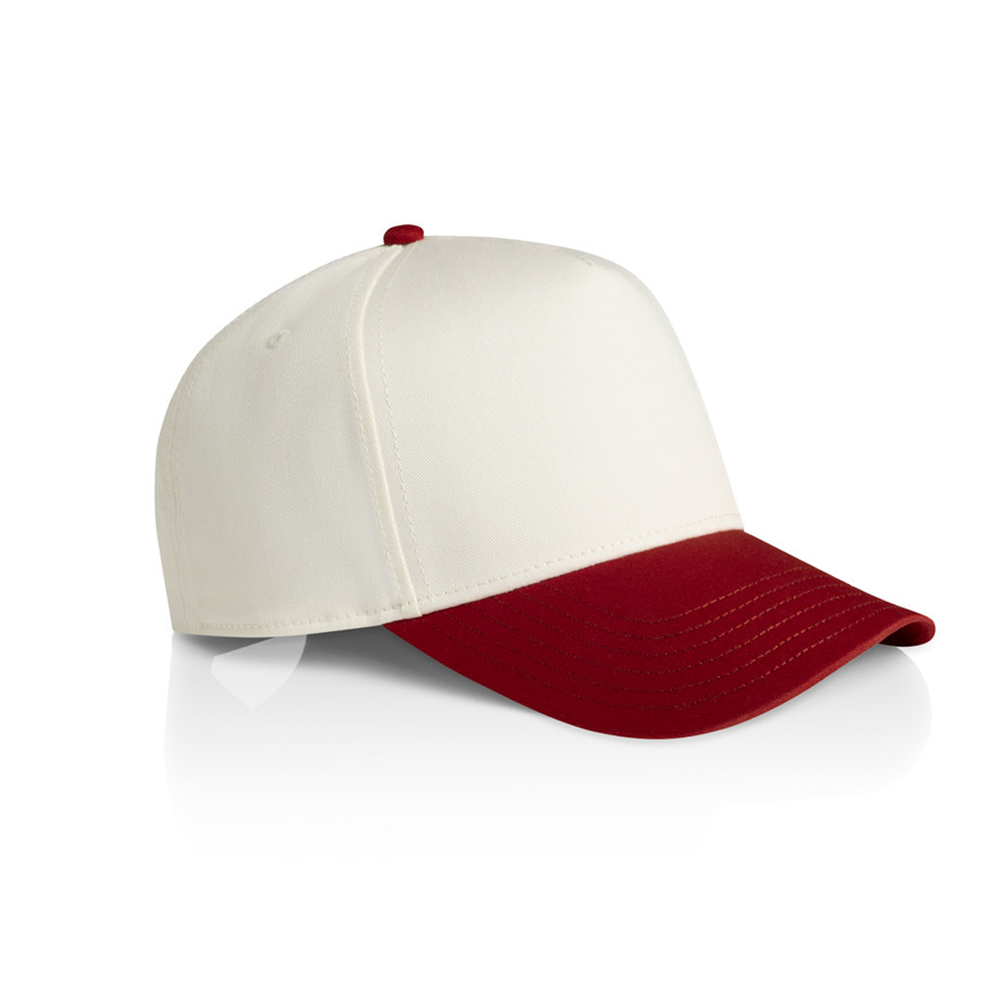 Frame Two-Tone Cap - Natural / Cardinal