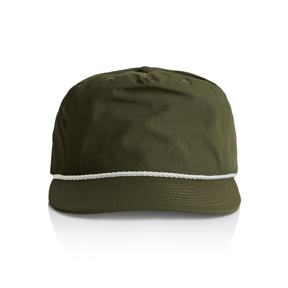 Breezy Rope Cap - Army/White